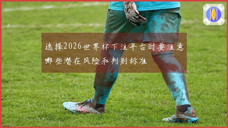 选择2026世界杯下注平台时要注意哪些潜在风险和判别标准