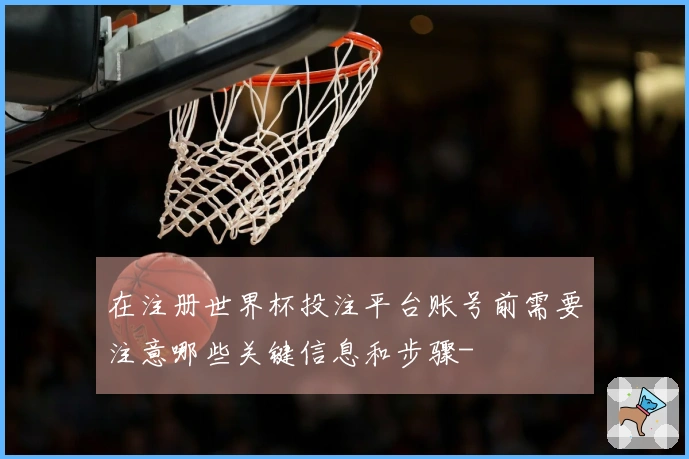 在注册世界杯投注平台账号前需要注意哪些关键信息和步骤-